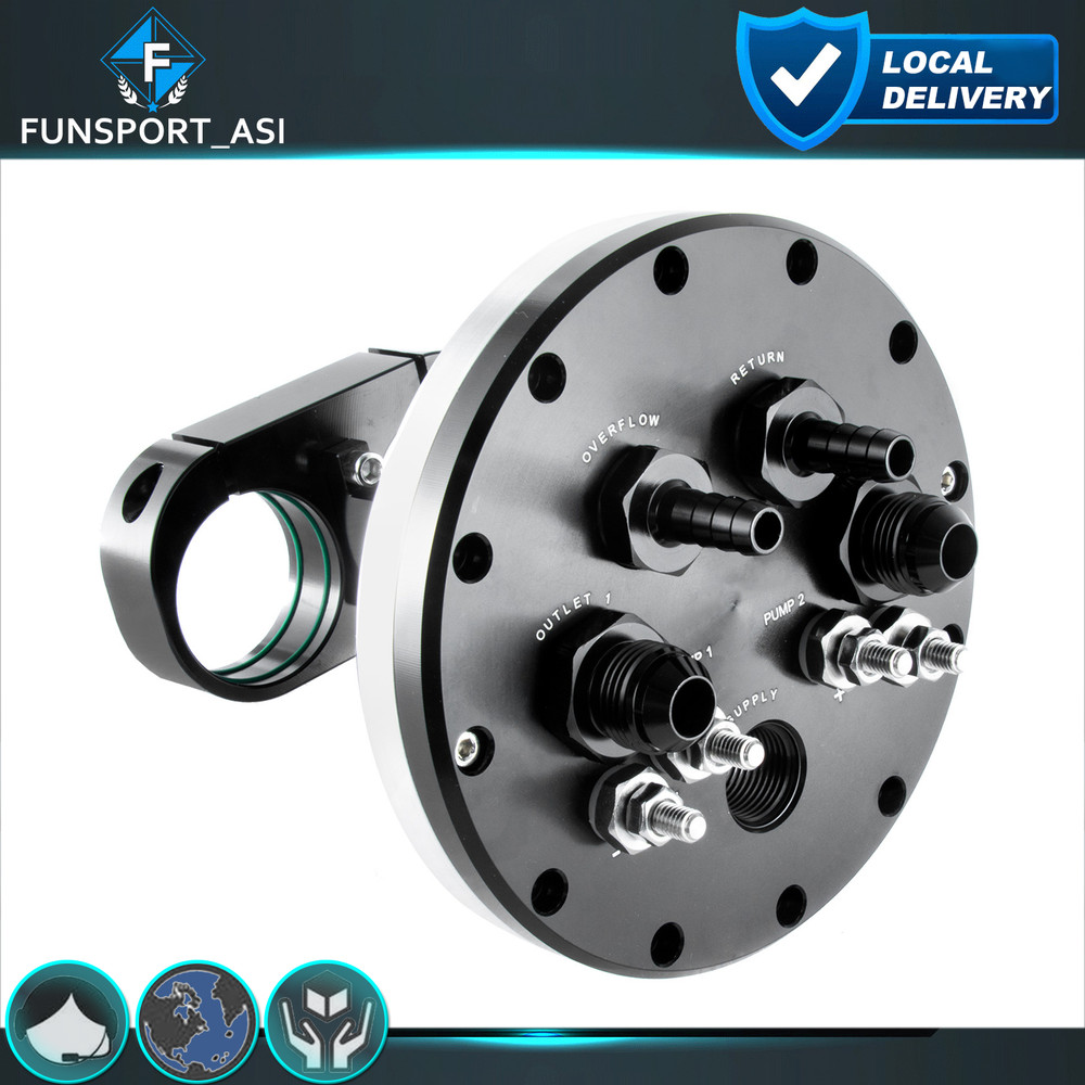 Twin Fuel Pump Hanger 39mm For Single or Dual Walbro 39mm– 40mm Pumps