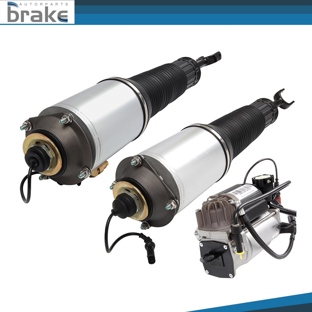Front Air Suspension Strut Air Compressor 3X For Audi A8 D3 Quattro 2002-2010