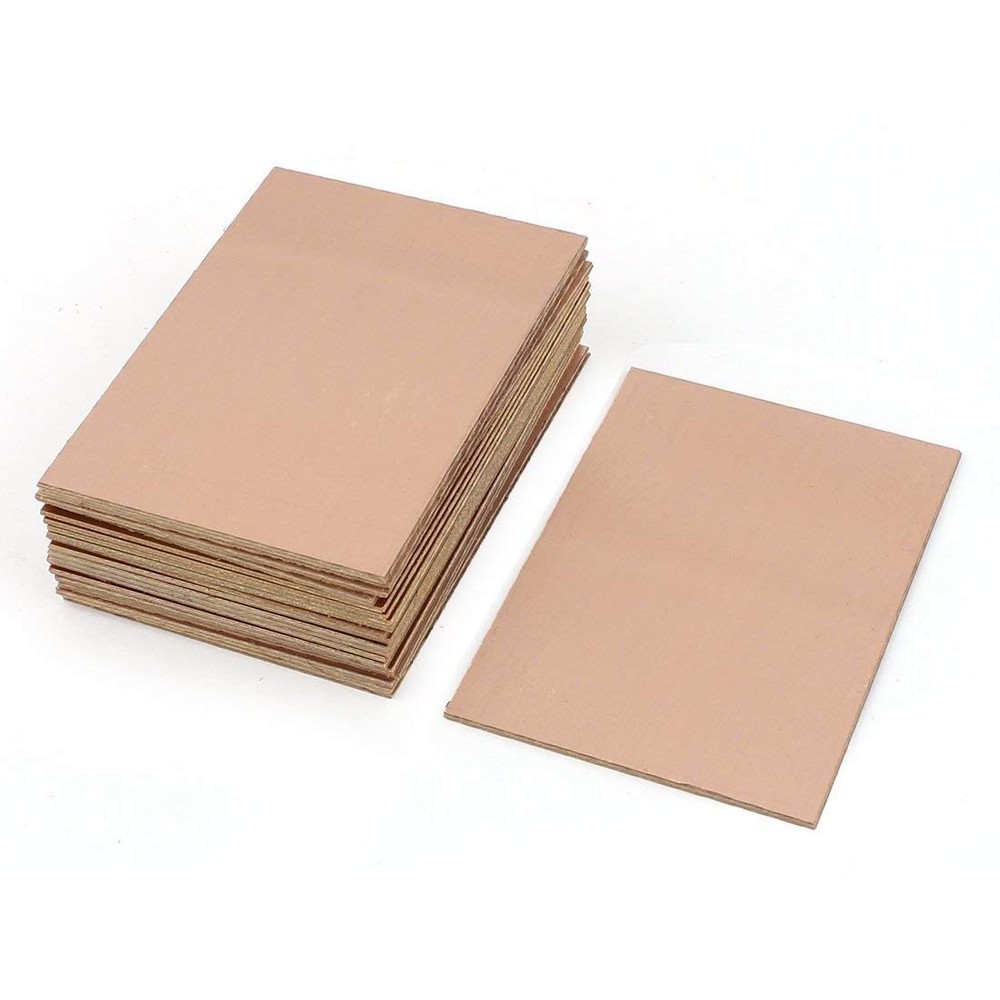 MCIGICM FR-4 Copper Clad PCB Laminate Circuit Board, Single Side, 4 x Small