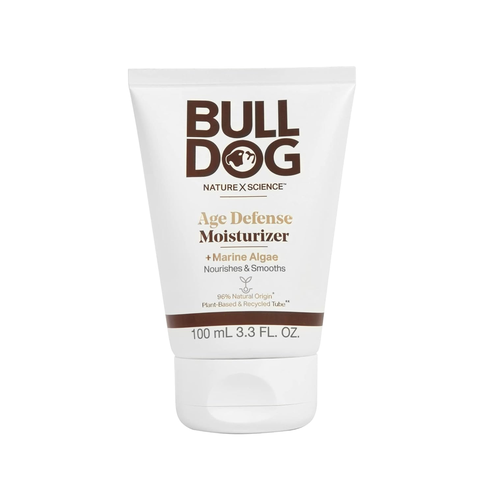 Bulldog Mens Skincare and Grooming Age Defense, Moisturizer Fragrance Free 3.3