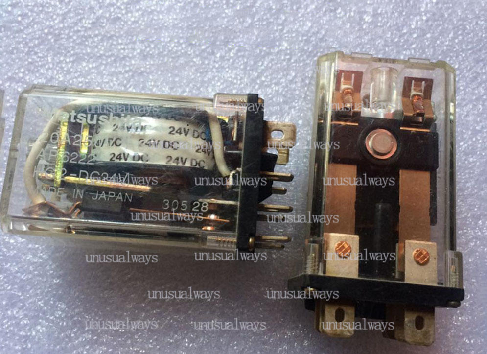 NEW 1PCS HG2-DC24V Matsushita Cube Power Relay 20A 24VDC 8 Pins