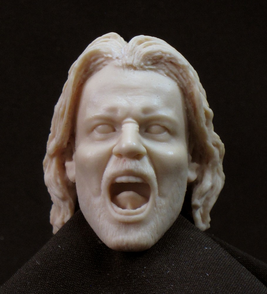 IMG_2147 CUSTOM RESIN UNPAINTED HEAD SCULPT Action figures 1/6 Scale