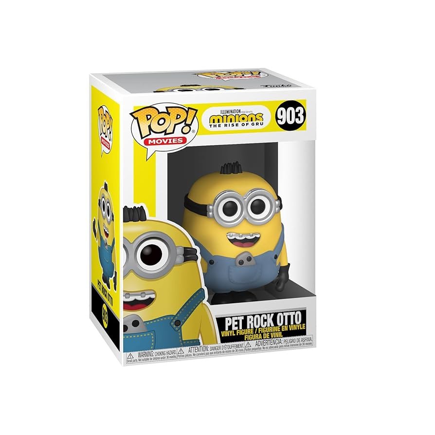 Funko Pop Minions Pet Rock Otto Vinyl Figure #903