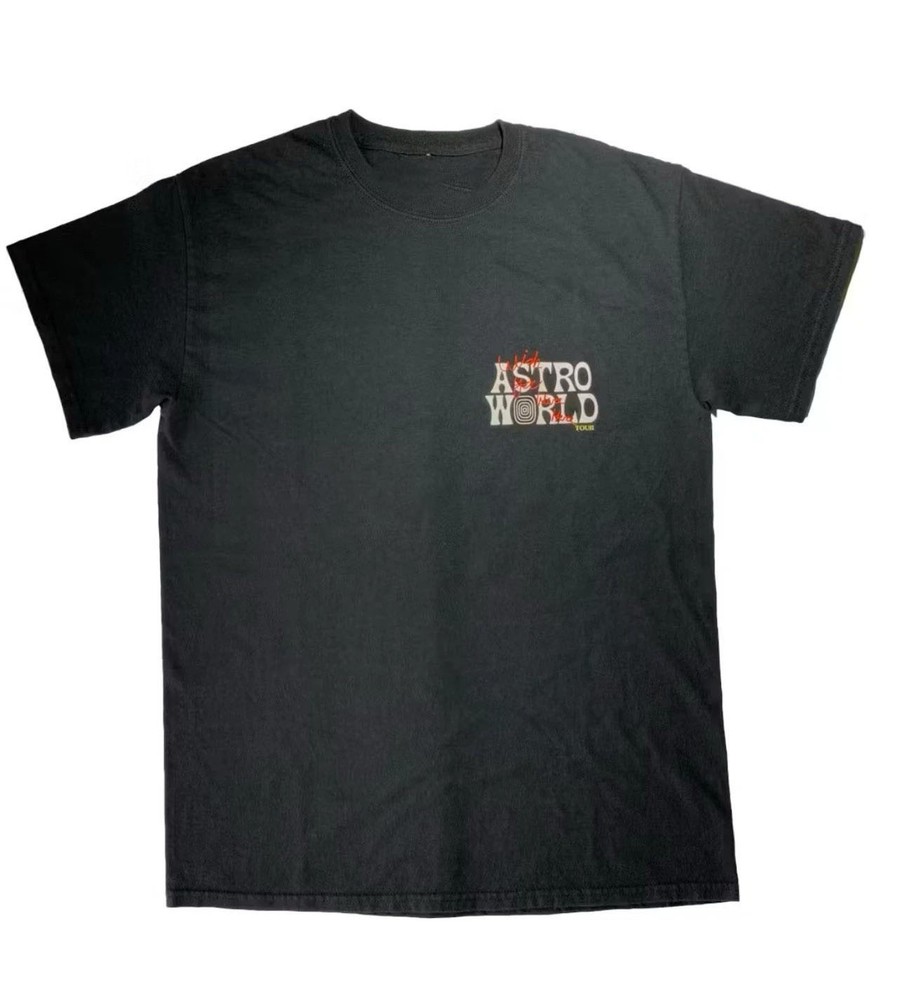 Travis Scott Astroworld Wish You Were Here Reprint T-Shirt Tour
