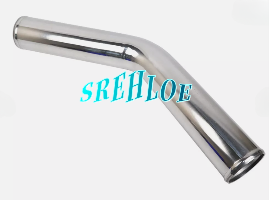 2.52inch 45 degree Aluminum Intercooler Intake Pipe Tube hose 24in