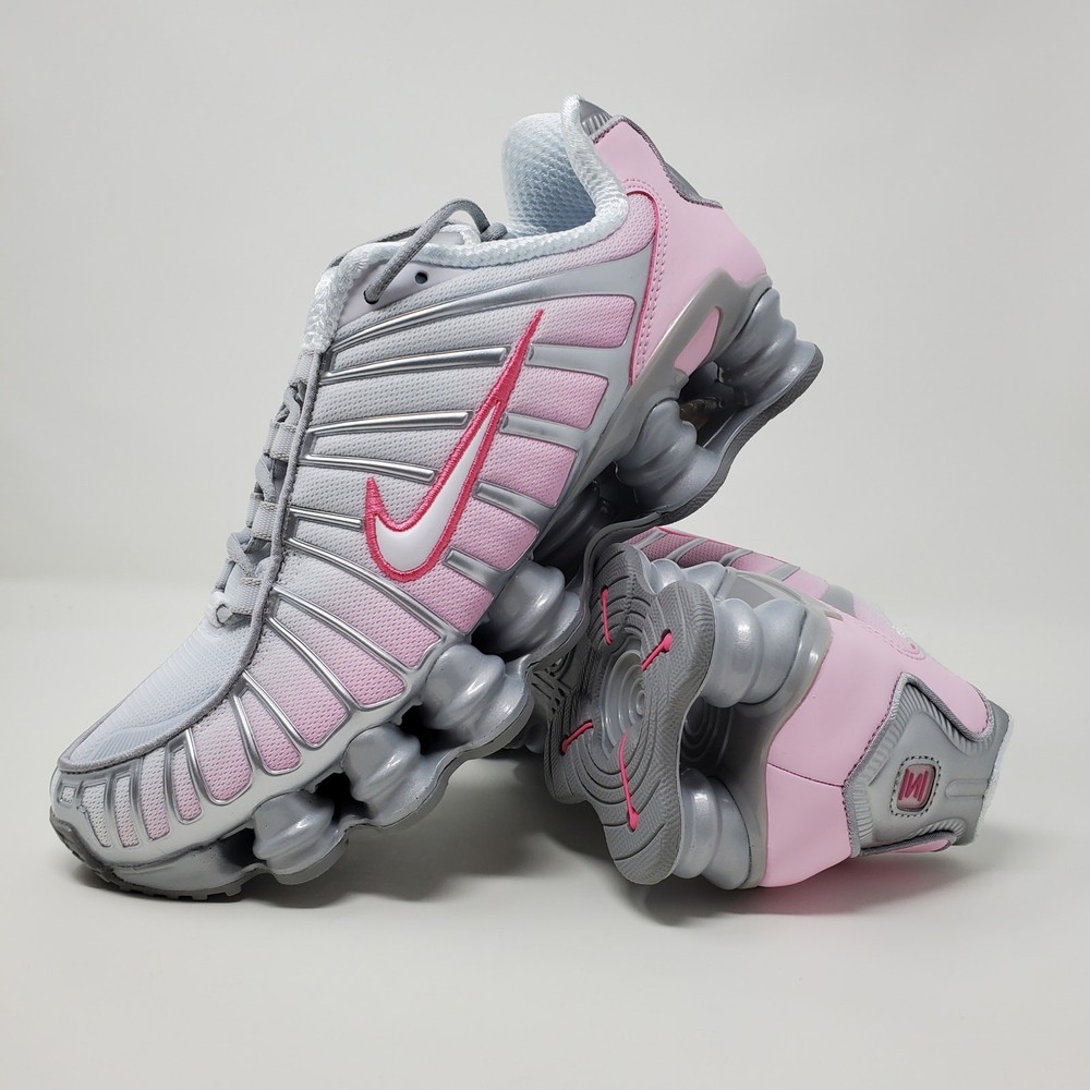 Nike Shox TL Metallic Platinum Pink Foam HV2520-001 Women's Size 9