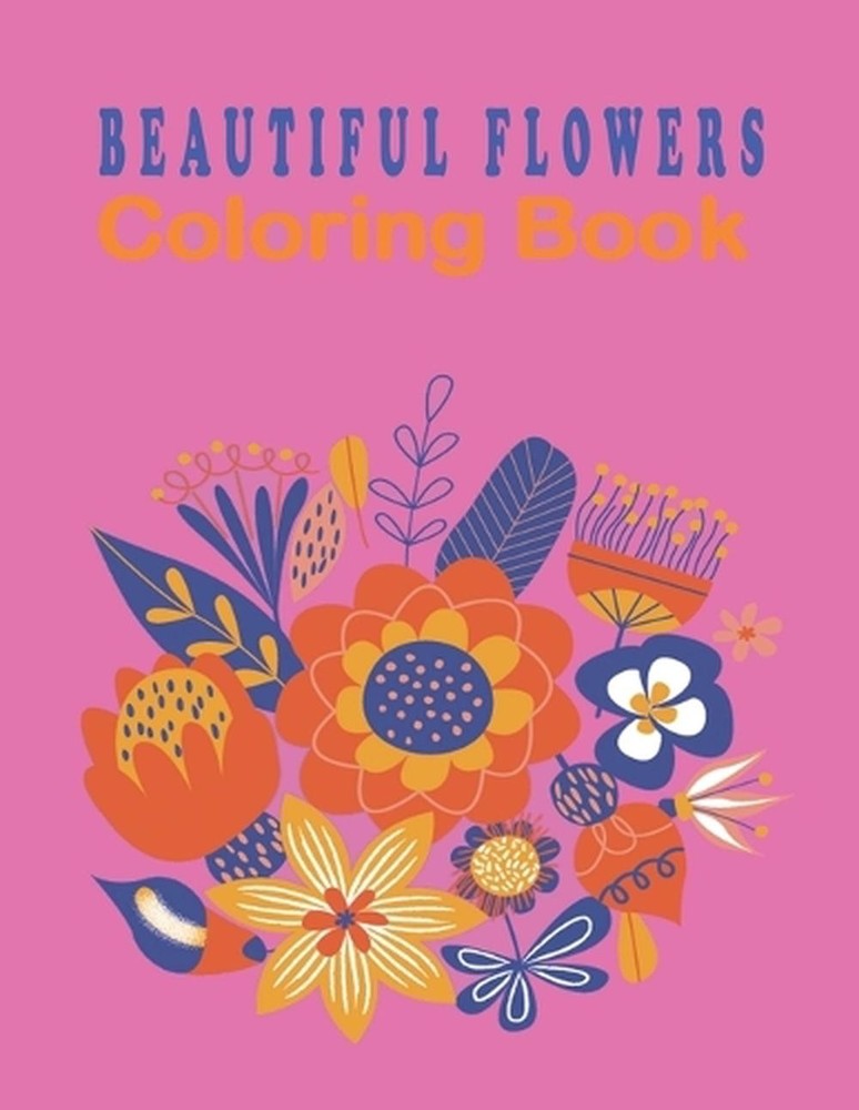 Beautiful Flowers coloring book: Color with Grayscale Coloring Book for Adults R