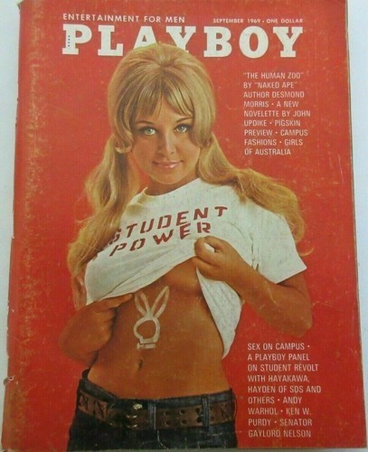 Playboy Magazine September 1969, Vargas Girl Very Good Conditon