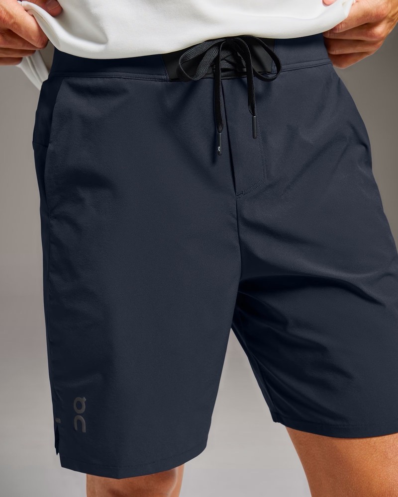 On Performance Hybrid Shorts Small navy athletic unlined running quick dry gym