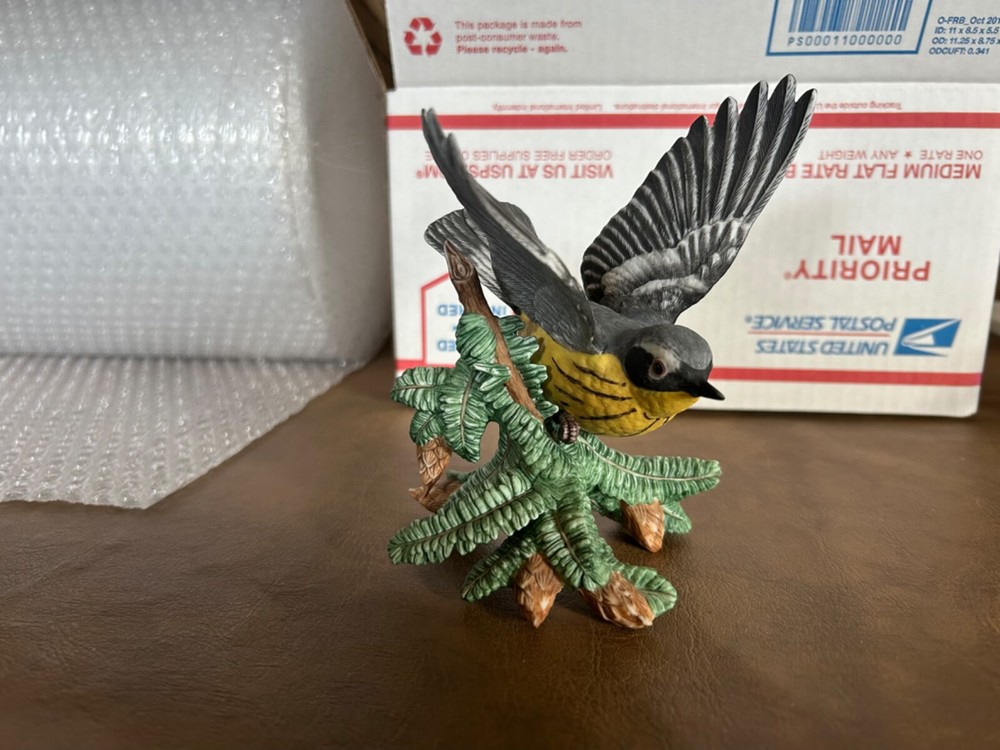 Handcrafted Porcelain Bird, Lenox Collection 