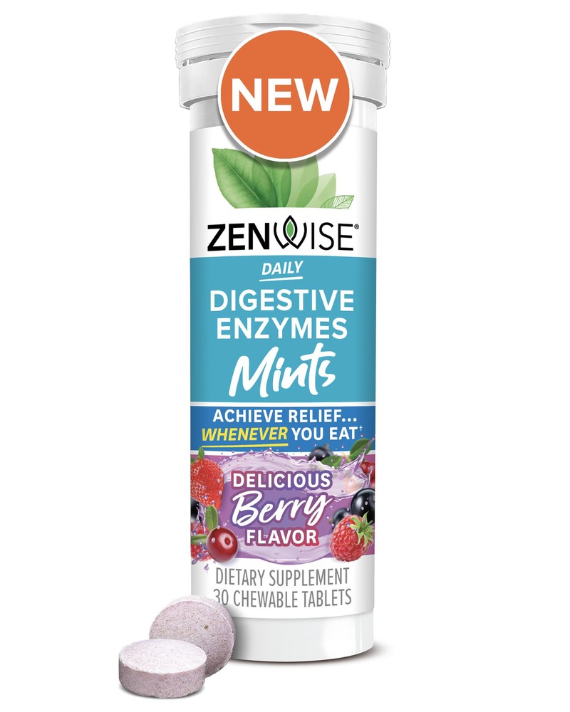 Papaya Enzymes Chewable, Digestive Enzymes for Women and Men, Bromelain for D...