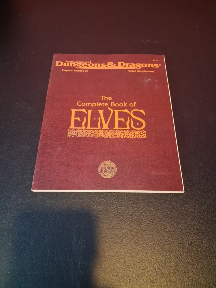 Complete Book of Elves by Colin McComb (1993, Trade Paperback)