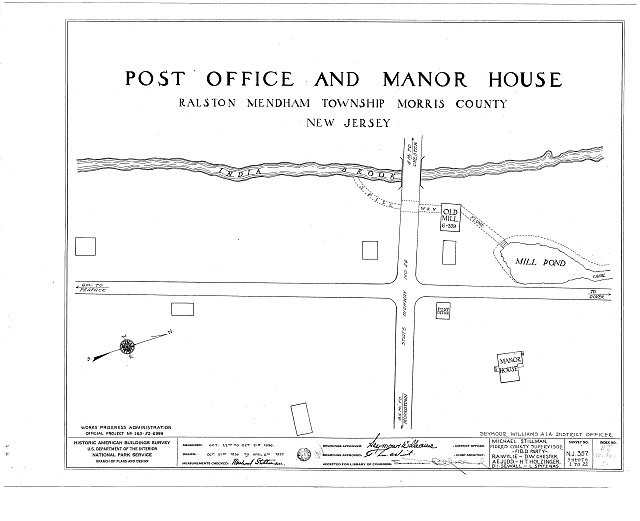 Post Office,Ralston,Morris County,NJ,New Jersey,HABS,Historic Building Survey,5