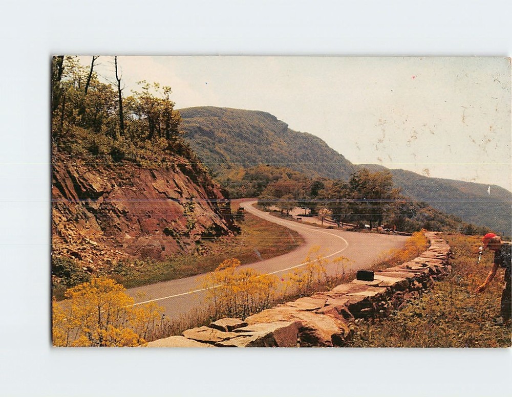 Postcard Stony Man Mountain Skyline Drive Shenandoah National Park Virginia USA