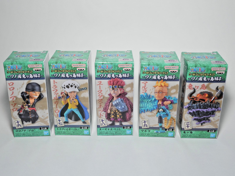 New One Piece WCF Wano Country Onigashima Vol 4 Banpresto Figure