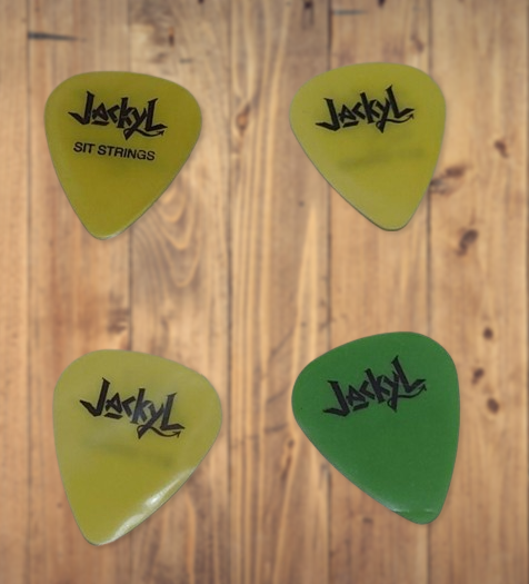 Jackyl Original Guitar Pick 4pcs Vintage Limited Rare F/S