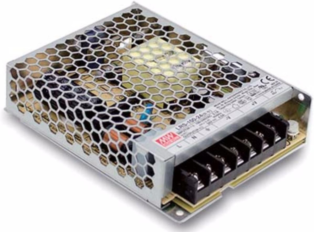 LRS-100-24 Switching Power Supply, Single Output, 24V, 4.5A, 108W, 5.08