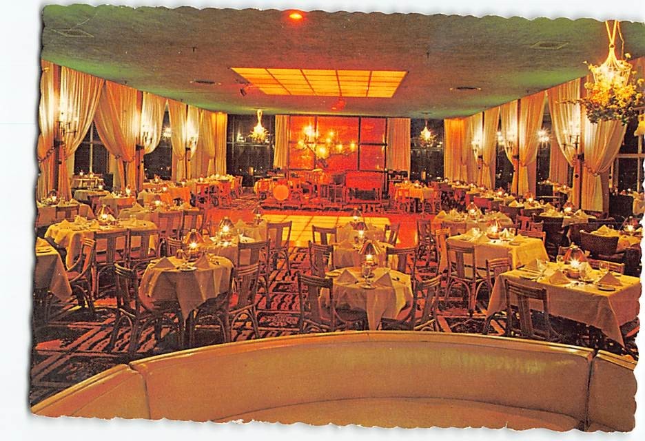 Postcard Copper Room Harrison Hotel Harrison Hot Springs BC Canada