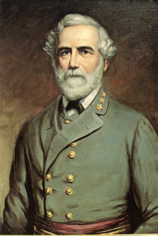 Gen. Robert E. Lee (1807-1870), Confederate States of America, 1969 --POSTCARD