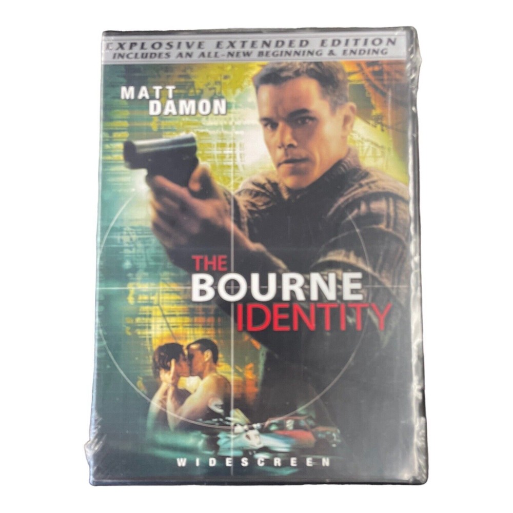 The Bourne Identity 2004 Extended Edition Widescreen DVD Sealed