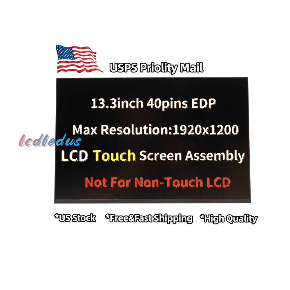 FHD For Lenovo ThinkPad X13S Gen 1 LCD Screen 13.3 1920x1200 Touch Assembly New