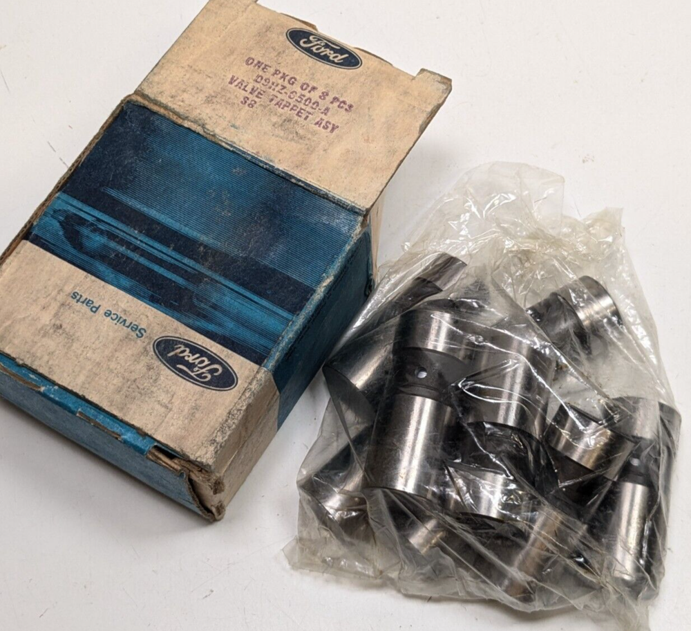 NOS Box of 8 OEM Ford Heavy Truck D9HZ-6500-A Hydraulic Valve Tappets