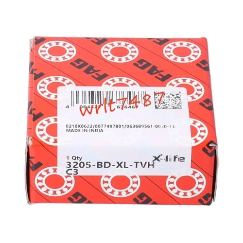 NEW FAG 3205-BD-XL-2HRS-TVH-C3 double row angular contact ball bearing 1PCS #NN