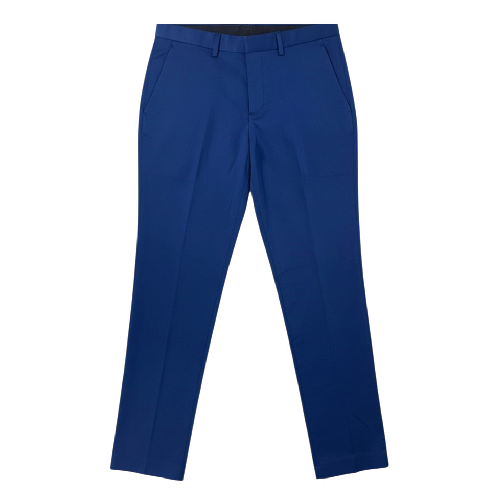 EXPRESS Photographer NAVY BLUE SLIM STRAIGHT Chino Dress Pants TAG=30x32, 30x30