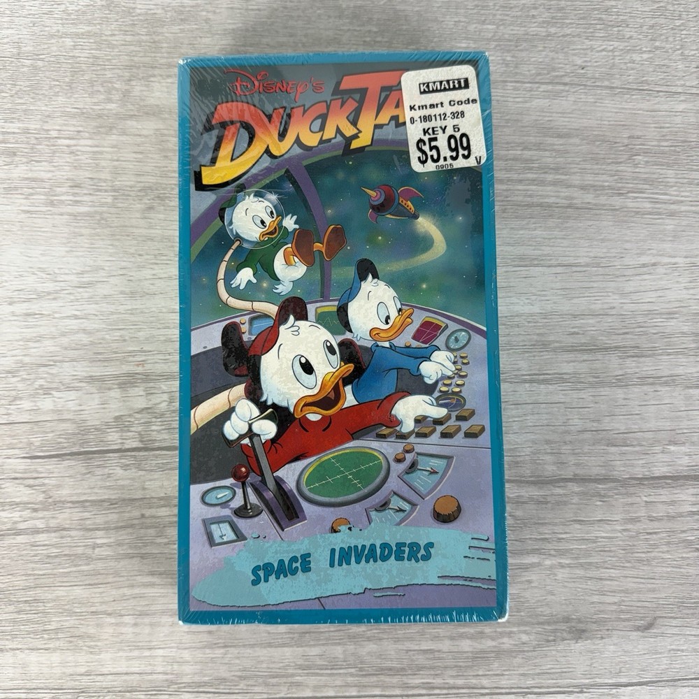 Disney's Duck Tales: Space Invaders (VHS) - NEW SEALED