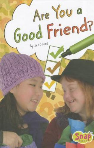 Are You a Good Friend?, Library by Jones, Jen, Like New Used, Free shipping i...