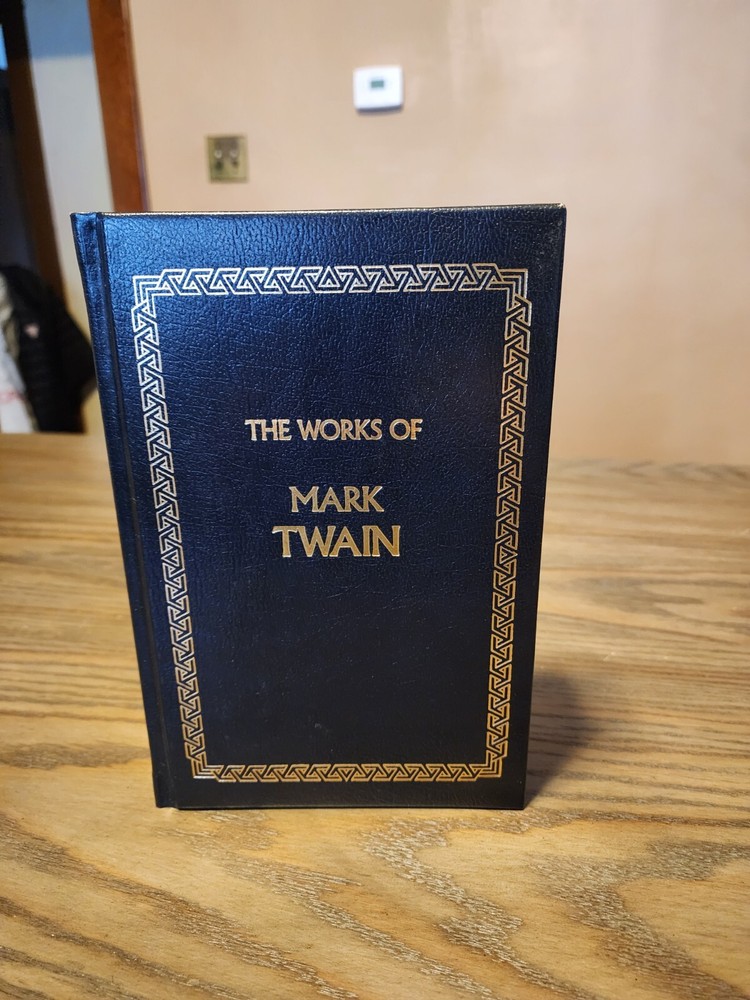 The Works of Mark Twain 1990 Leather bound Longmeadow Press
