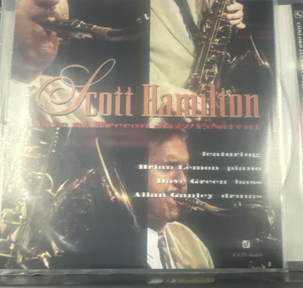 Scott Hamilton ‘Live at the Brecon Jazz Festival’ CD VG+ Condition