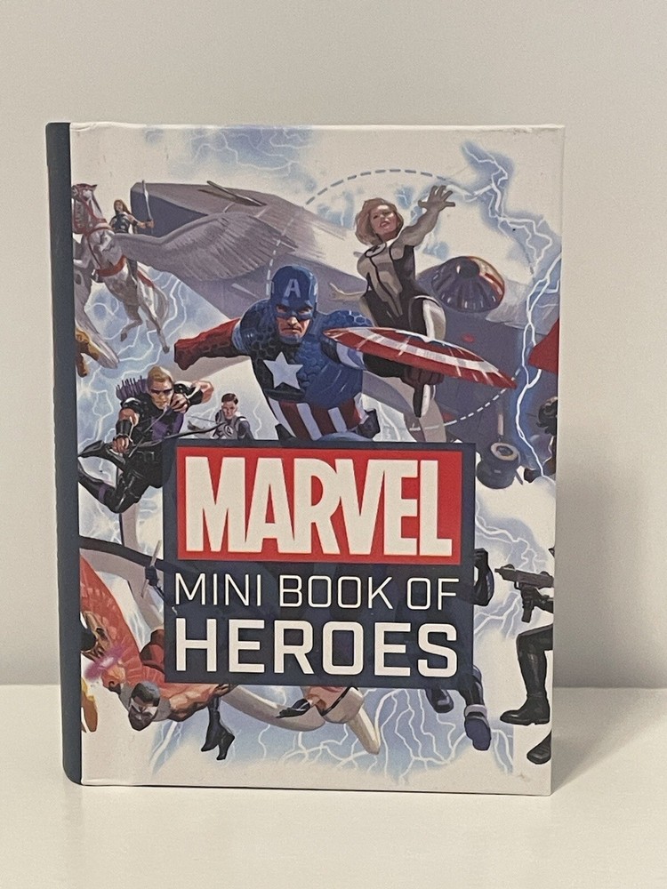 Marvel Comics: Mini Book of Heroes by Scott Beatty (English) Hardcover Book