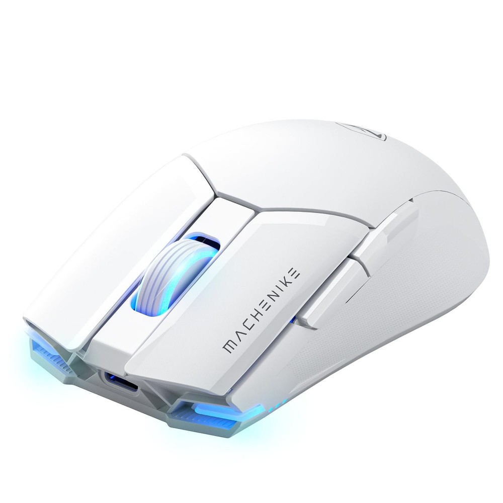 Wireless Gaming Mouse with 26K DPI PAW3395 Sensor RGB Backlit Ergonomic Design