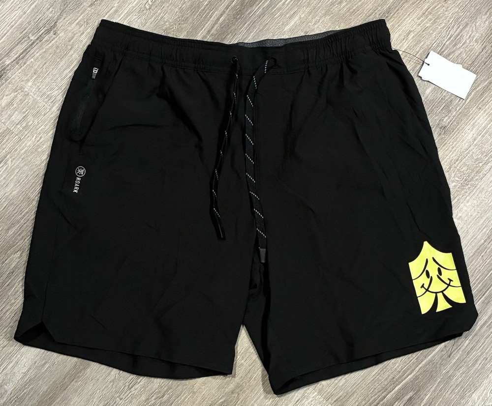*NWT* Men's ROARK Black Serrano Short, 4 Way Stretch, Sizes XL