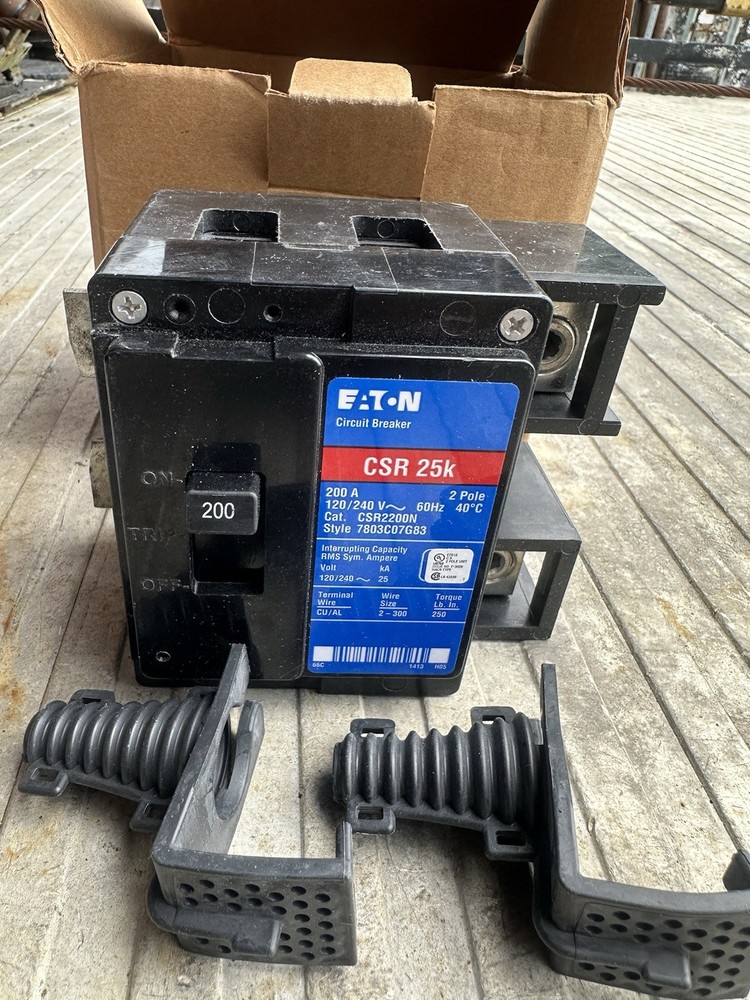 Eaton CSR2200N Type CSR Standard Circuit Breaker - Black
