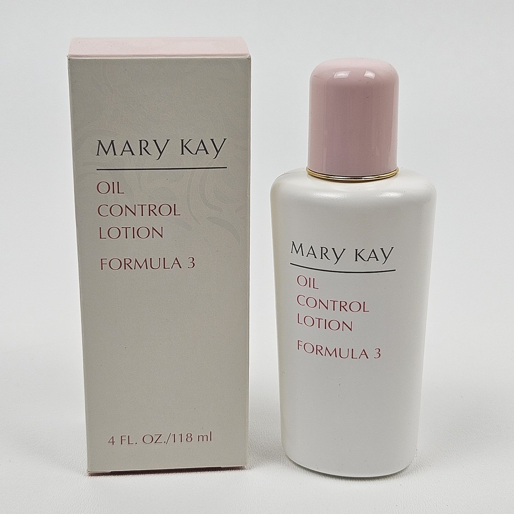 Mary Kay Oil Control Lotion Formula 3 No. 1068 For Oily Skin 100% Fragrance-Free