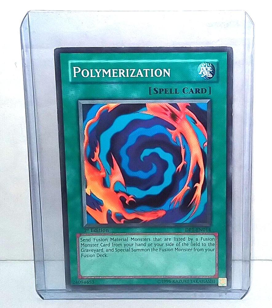 Yu-Gi-Oh! Polymerization 1st Edition Common DP1-EN014 Jaden Yuki TCG Card