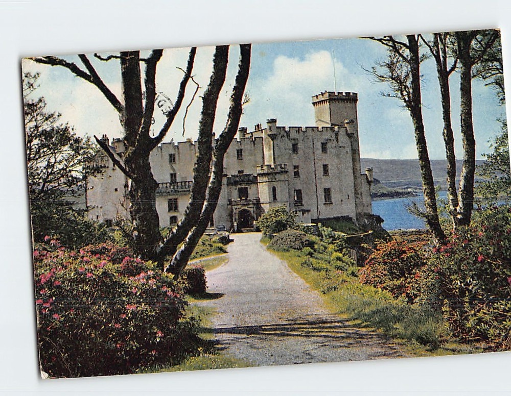 Postcard Dunvegan Castle Isle of Skye Scotland