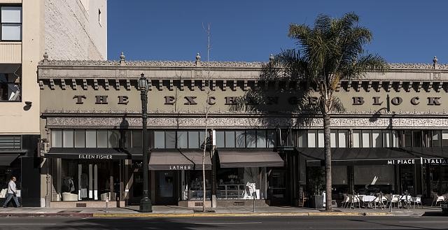 The Exchange Block, a 1929 commercial building, designed by architect Cyrill