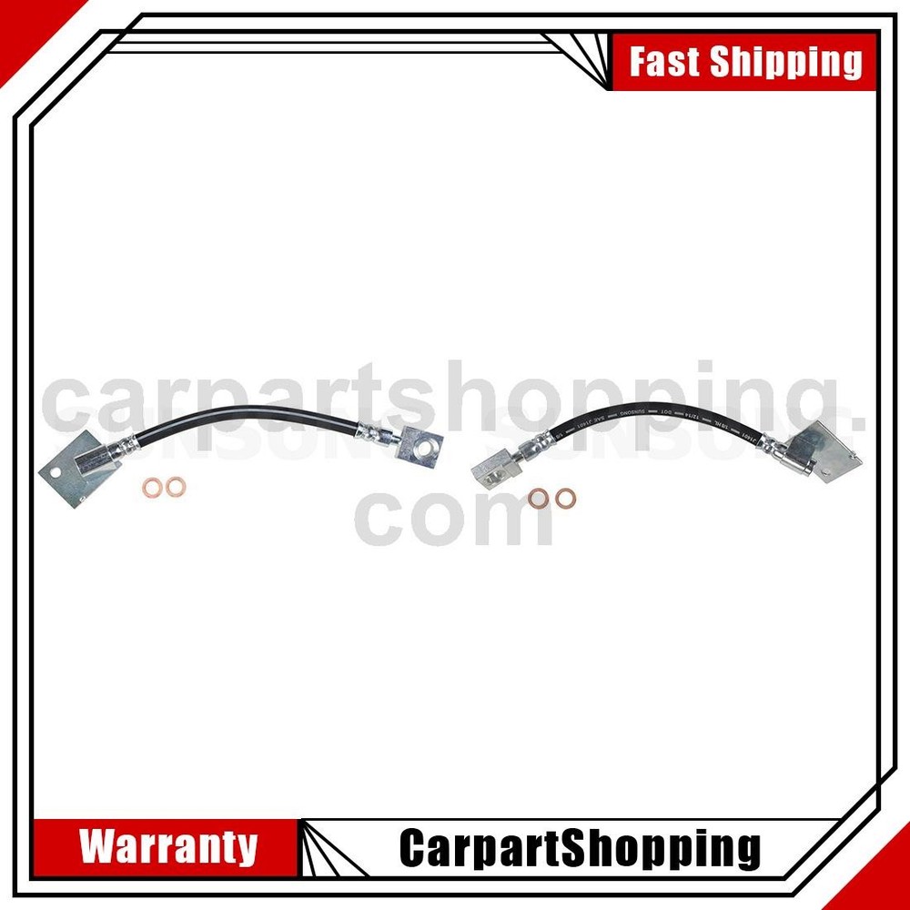 2 Brake Line Brake Hose Brake Hydraulic Hose Front Brake Line For Dodge D350