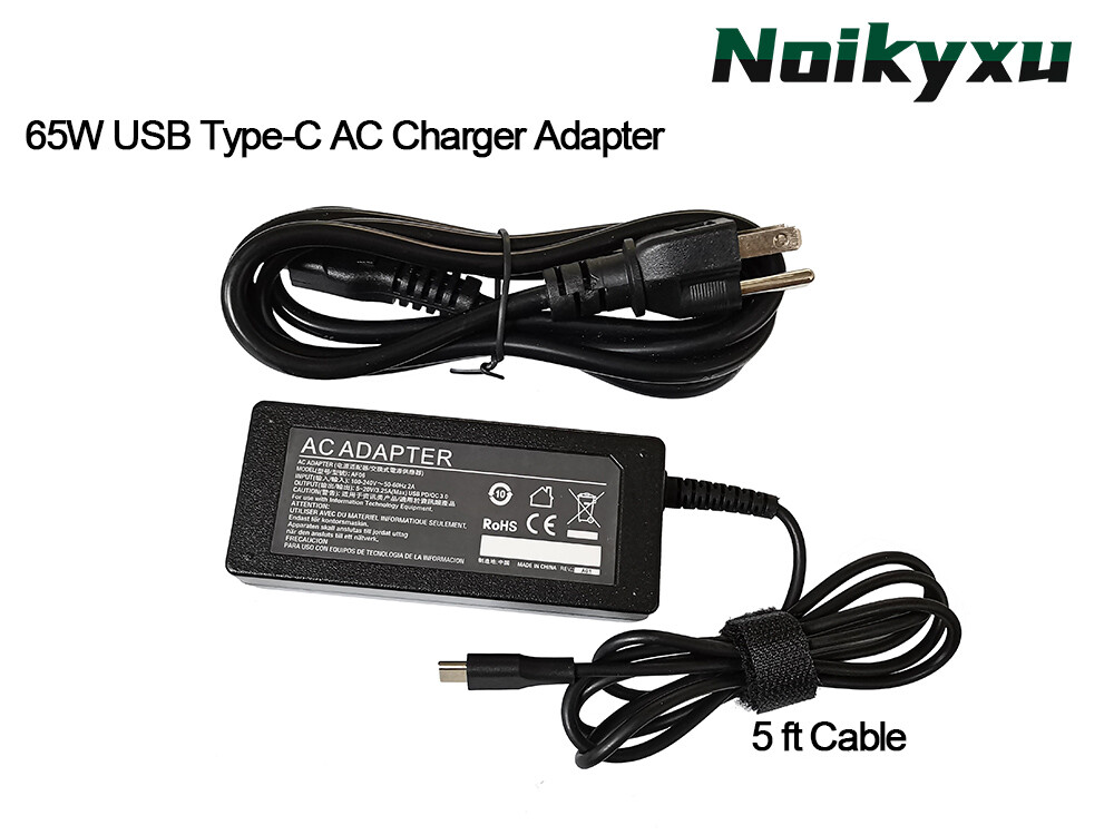 Dell 65W USB-C AC Adapter 0X2GC2 04RYWW Compatible with DA30NM150 DA65NM190-image