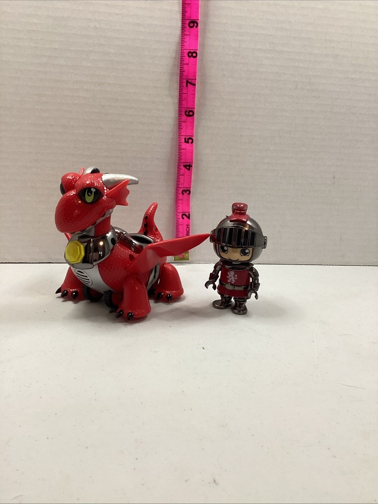 2020 Bonkers Ryan's World Red & Black Dragon Makes Sounds Tested Toy