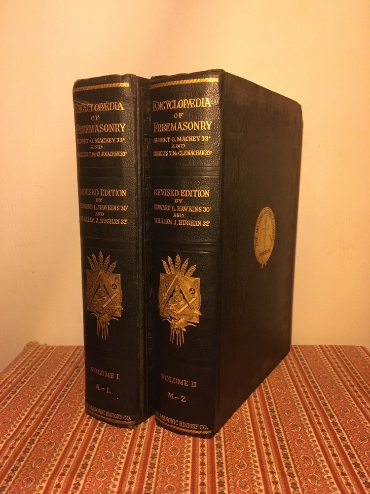 Encyclopedia Of Freemasonry ~ Mackey OCCULT MAGIC HERMETIC SYMBOLISM KABBALAH
