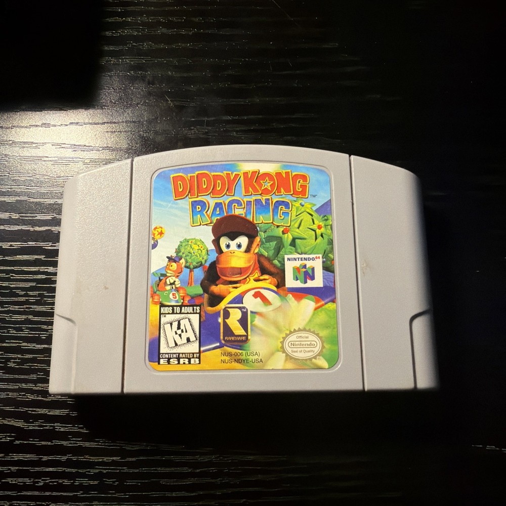 Nintendo Diddy Kong Racing Nintendo 64 N64 Game E-Everyone NTSC-U/C