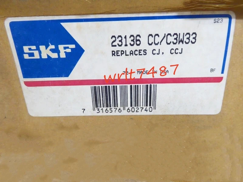 NEW SKF 23136 CC/C3W33 spherical roller bearing 1PCS #NN