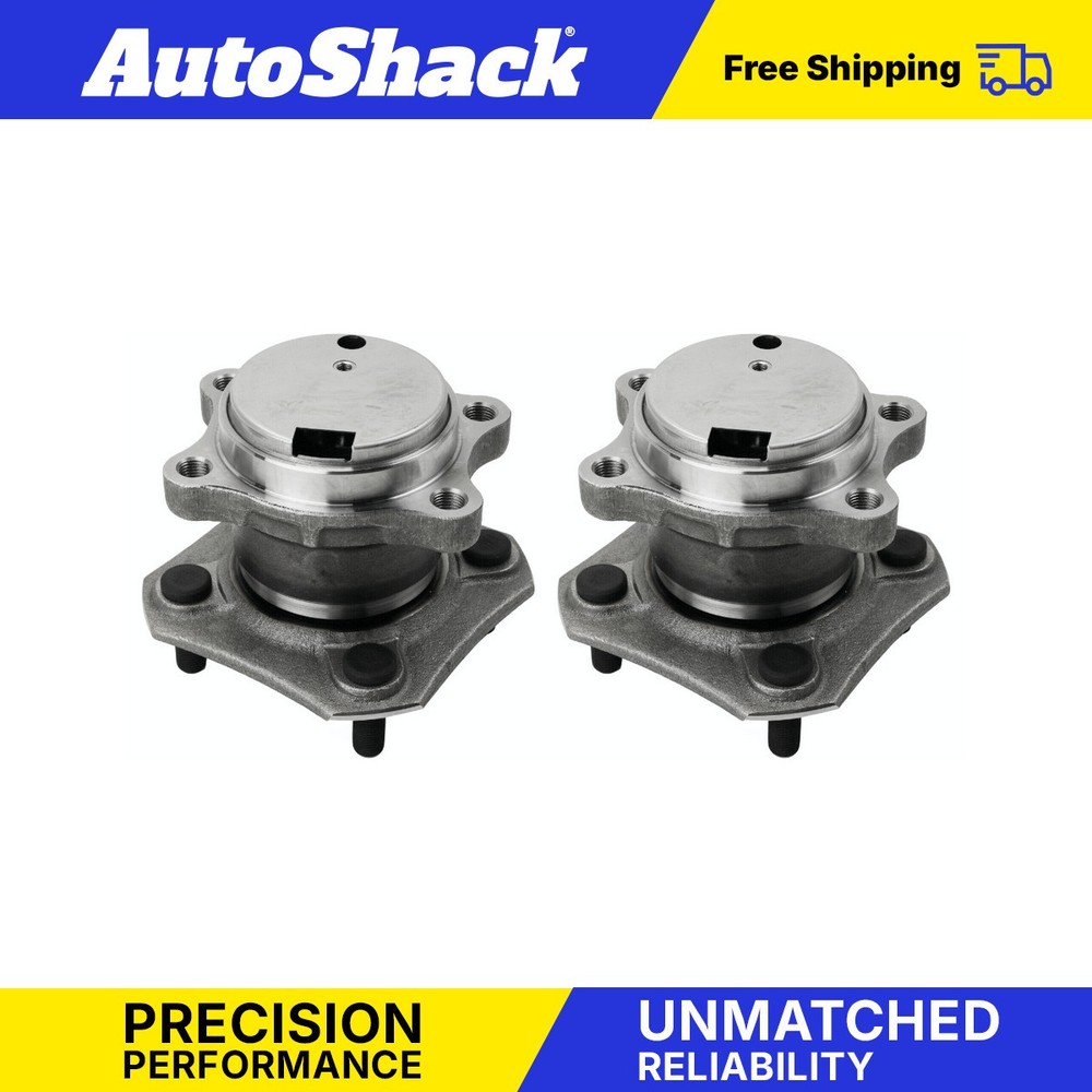 Rear Wheel Hub Bearings Pair 2 for 2007-2011 2012 Nissan Sentra 2.0L