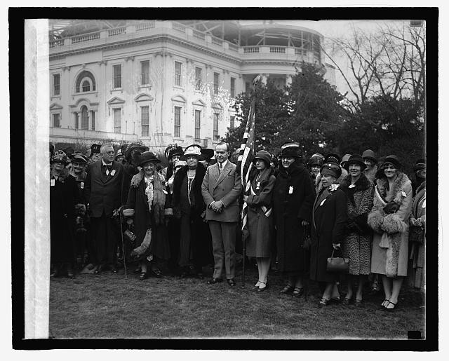 Photo:Coolidge White House School of Politics Group 1927 Portrait