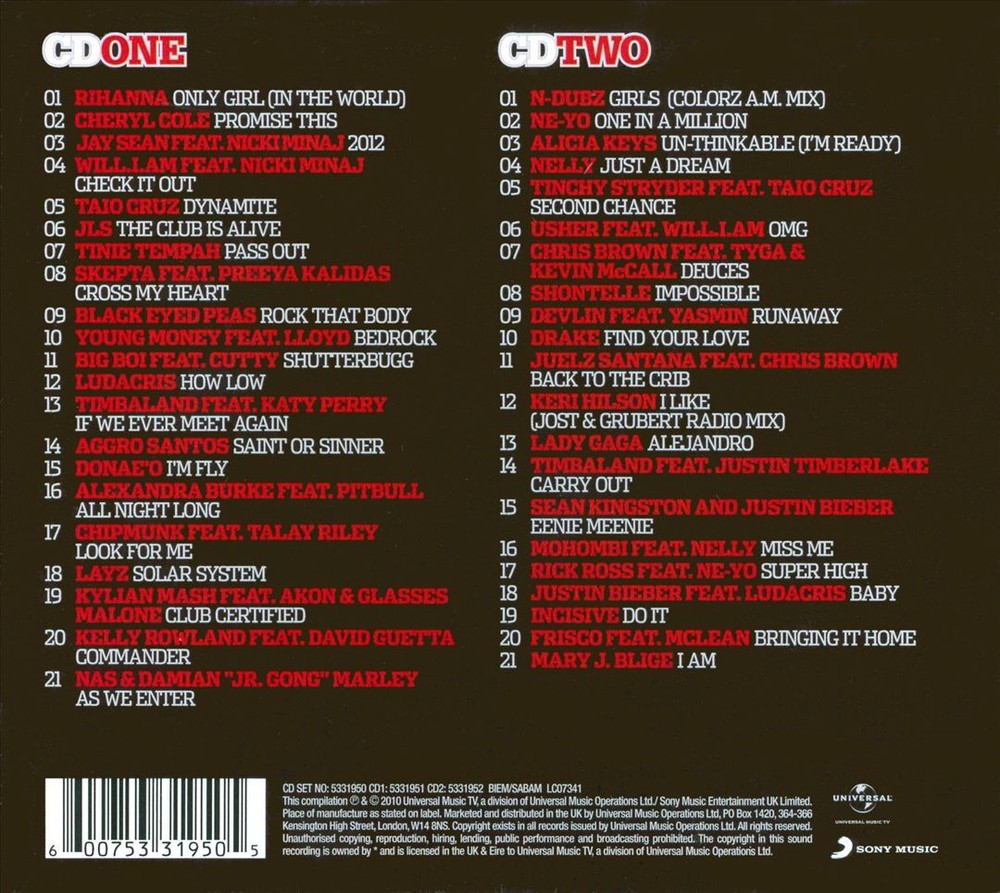 Various Artists R&B Collection - Brand New CD Music Album