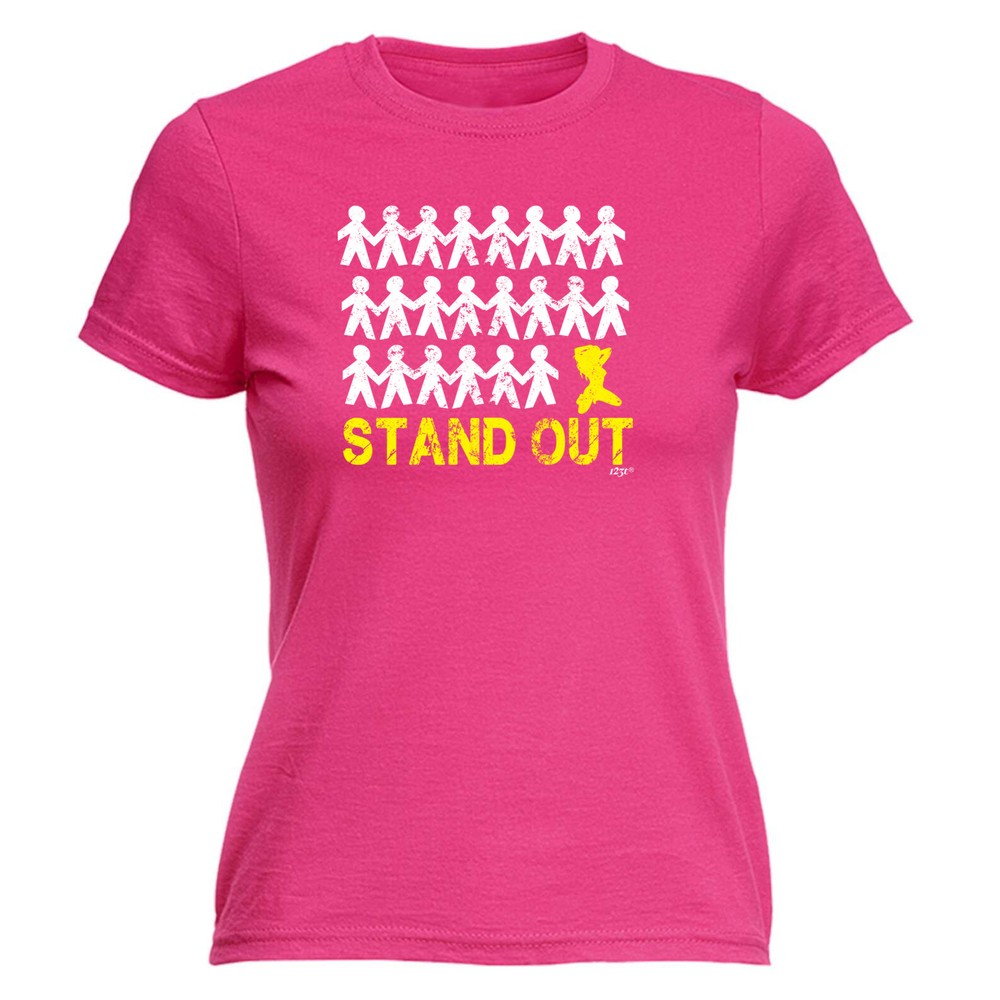 Stand Out Woman - Womens T Shirt Funny T-Shirt Novelty gift tshirt